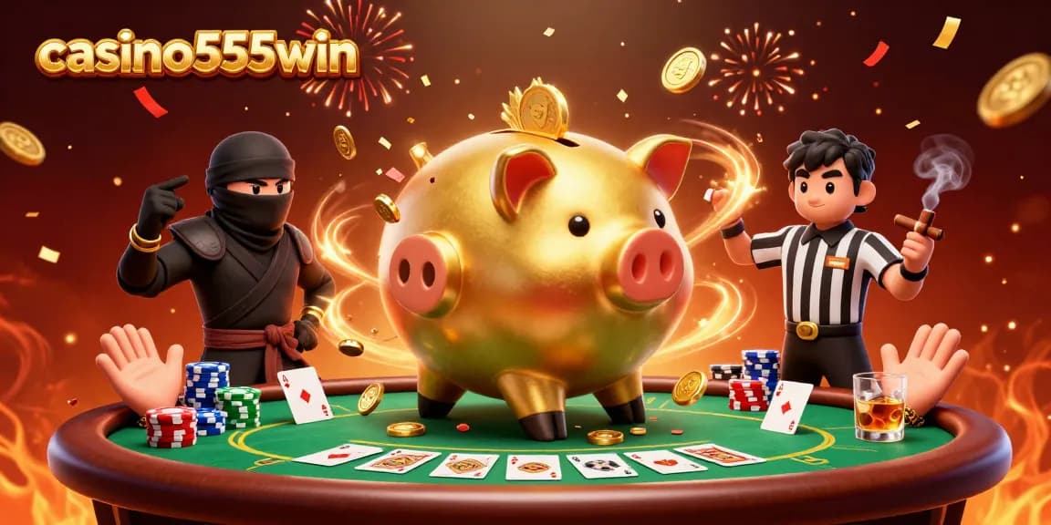 Watch casino555win characters interact as a sumo wrestler, ninja, and samurai display exciting gambling action.