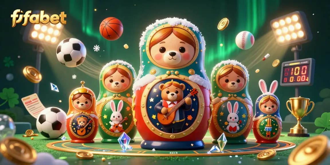 Experience dynamic sports betting with fabet featuring animated casino characters and vibrant game elements.