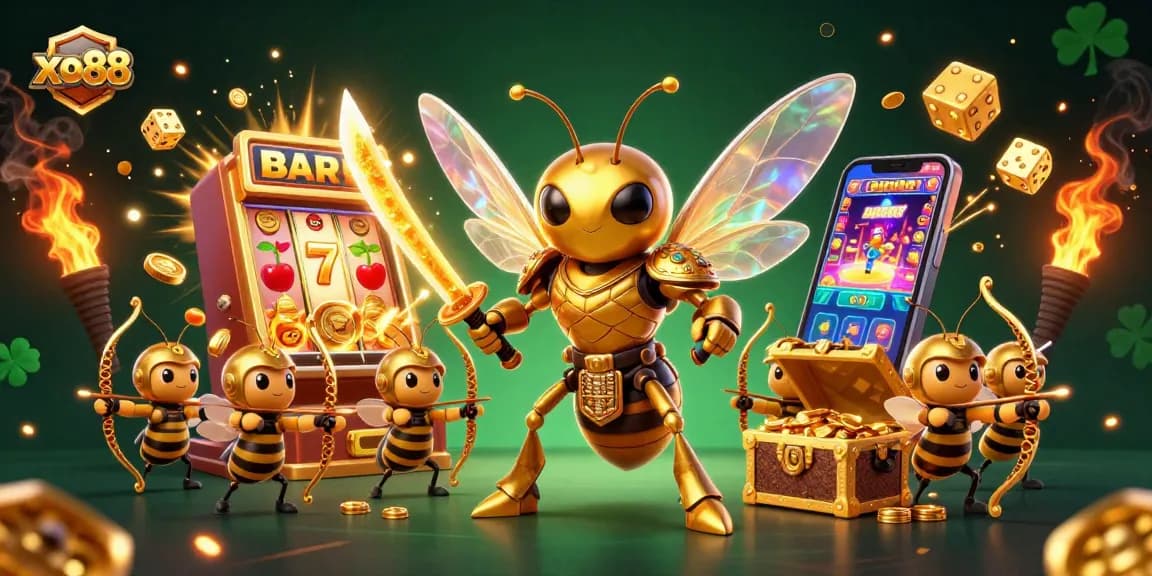 Experience epic wins with xo88's dynamic casino scene featuring slots, cash, and action.