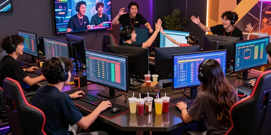 Togel88 Rtp Terbaru gaming session with players enjoying real-time results and stats