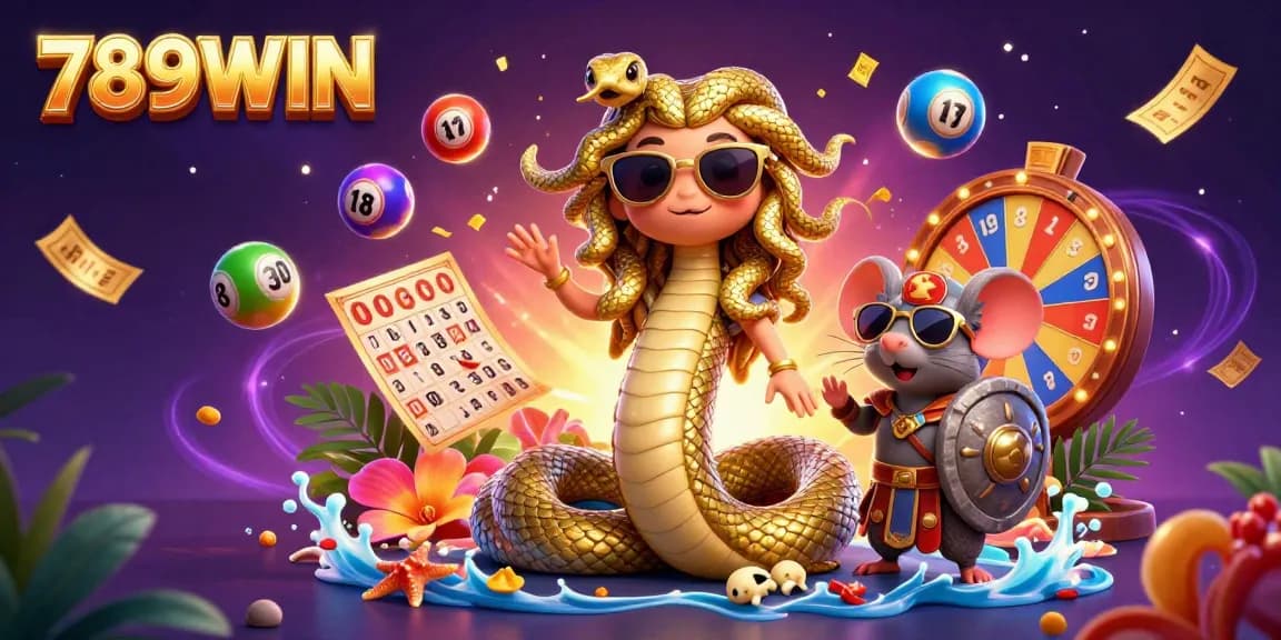 Experience thrilling fun at 789WIN with colorful lottery elements and dynamic casino gaming features.