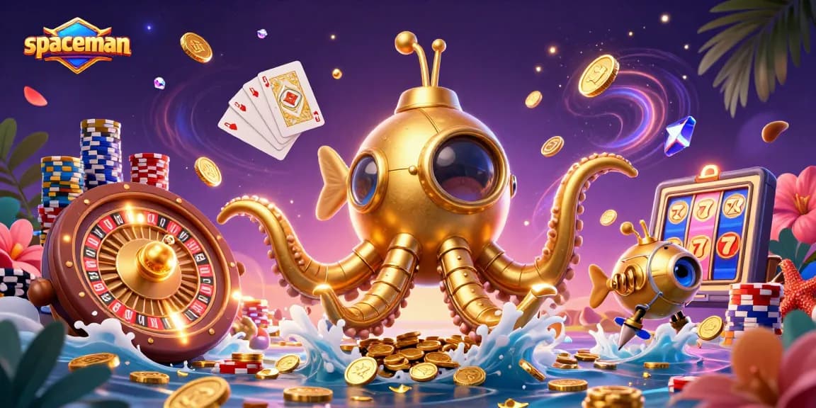 Memenangkan jackpot di Spaceman dengan permainan slot yang menarik dan hadiah menunggu.