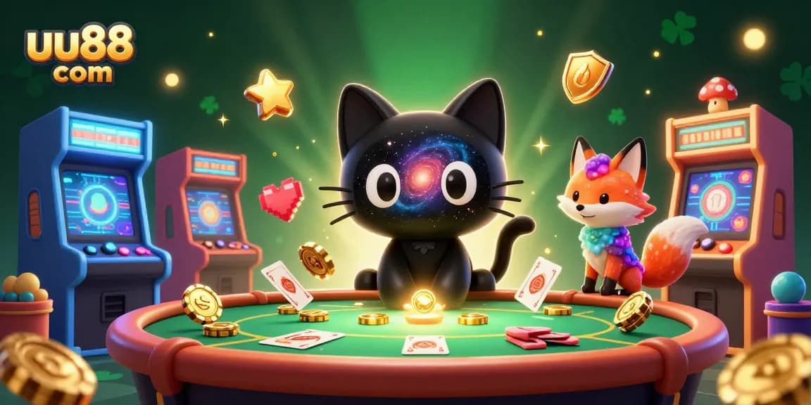 Engage in thrilling gameplay at uu88 com with captivating cosmic casino characters.