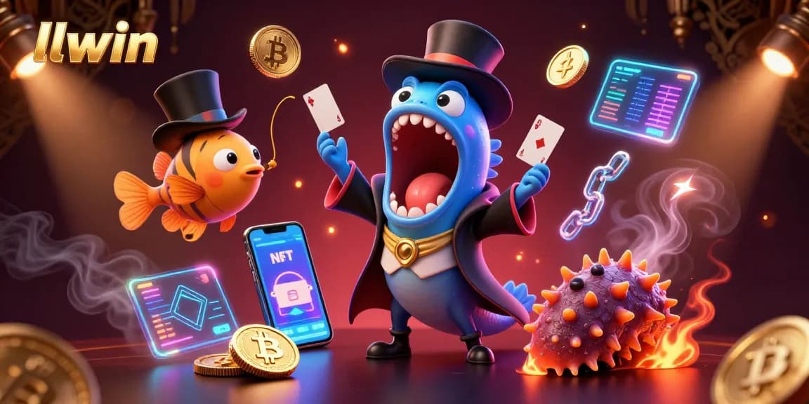 Experience thrilling gameplay at llwin with vibrant 3D characters in a dazzling casino setting.
