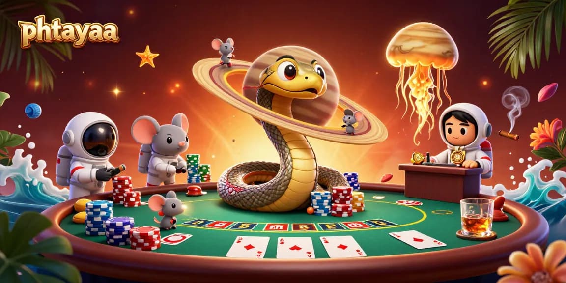 Bettors engage at phtayaa's cosmic roulette with provocative characters and a high-stakes atmosphere.