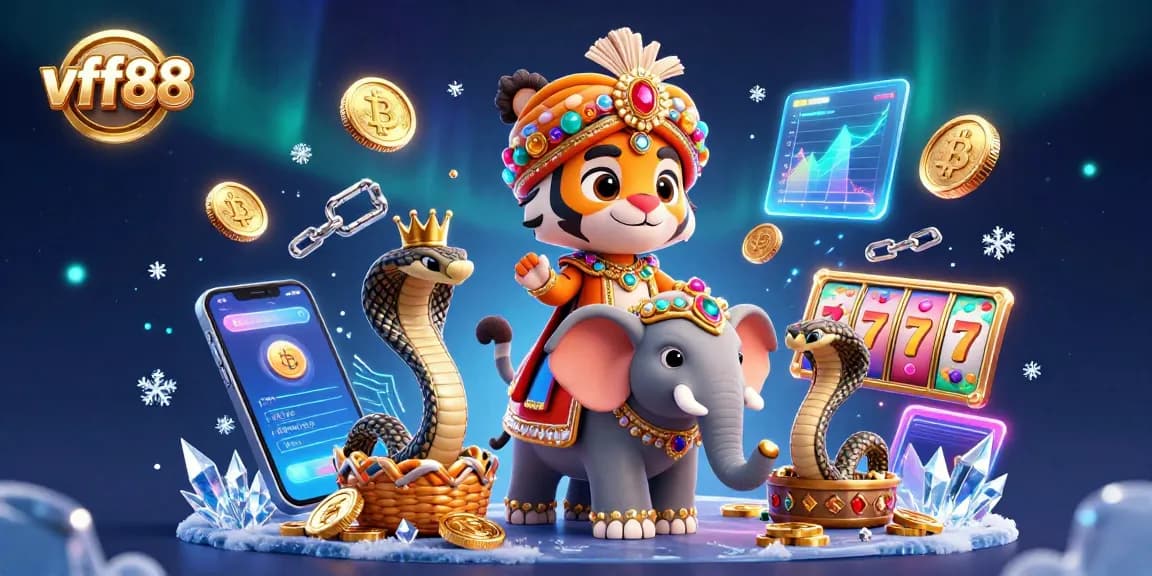 Engage in thrilling gaming adventures with vff88, featuring stunning 3D characters and vibrant casino elements.