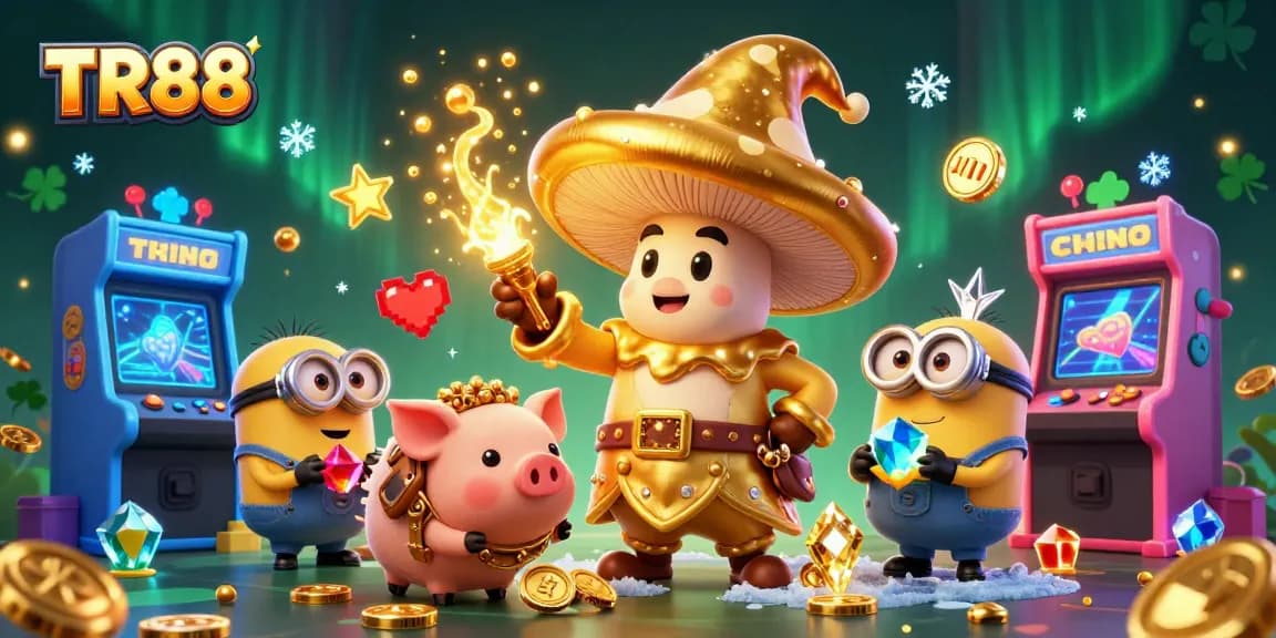 Spin the reels at TR88 with enchanting wizardry, golden treasures, and dynamic gaming elements.