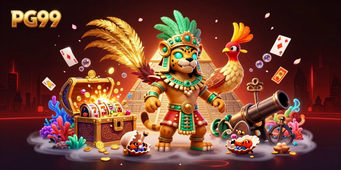 Win big at PG99 with thrilling 3D casino games featuring elaborate jackpots and stunning graphics.