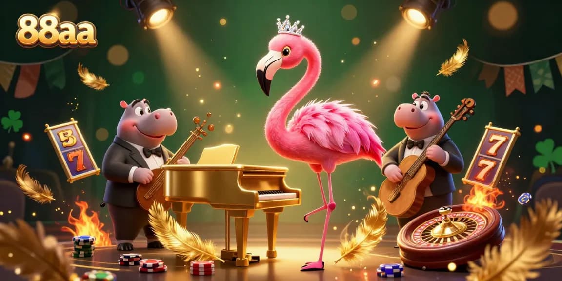 Engage with exciting slots at 88aa featuring vibrant characters and casino elements.