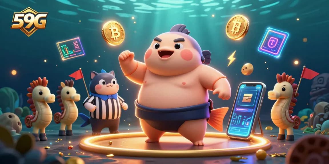 Experience thrilling gaming at 59G with immersive underwater casino adventure featuring vibrant characters