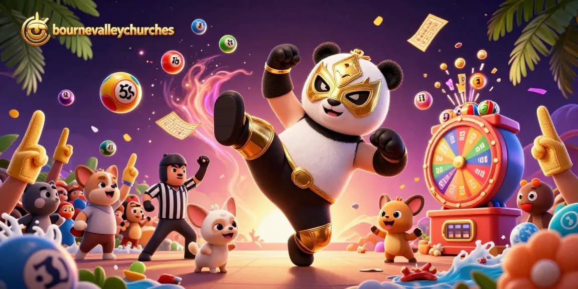 Experience thrilling gameplay with bournevalleychurches, featuring a dynamic scene of animated characters in action amid colorful gambling elements.