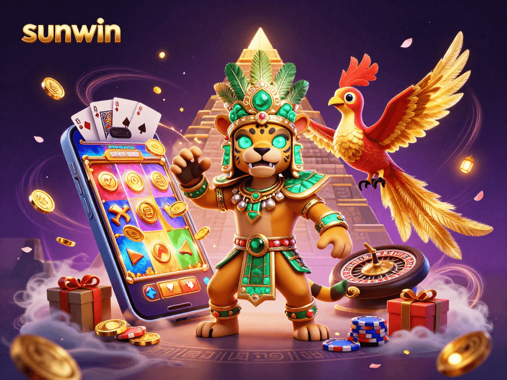Experience the thrill of sunwin with vibrant slots and dynamic casino elements.