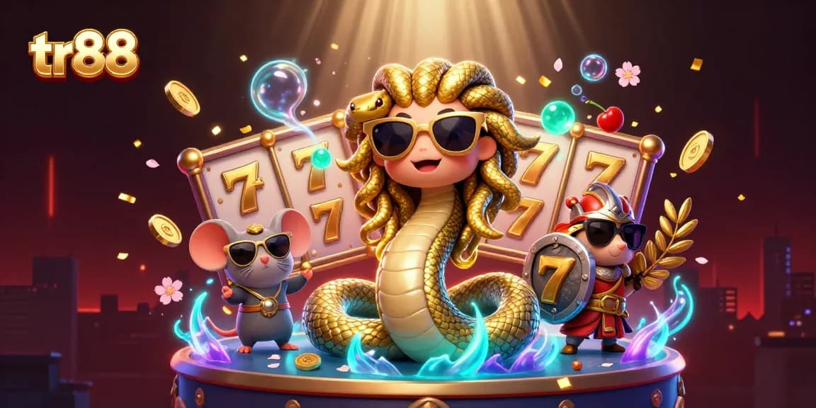 Experience thrilling jackpots at tr88 with exciting slot reels and fun characters!