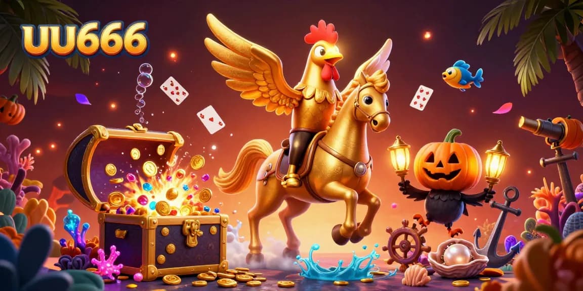 Experience thrilling gameplay at uu666 with vibrant casino elements and magical characters in action.