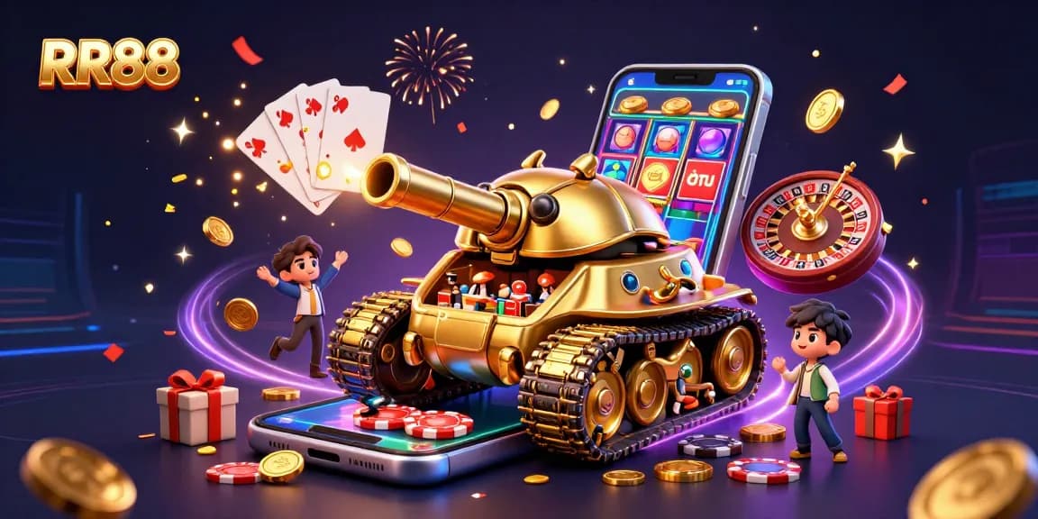 Join RR88 for an exciting gaming adventure with vibrant visuals and thrilling casino action.
