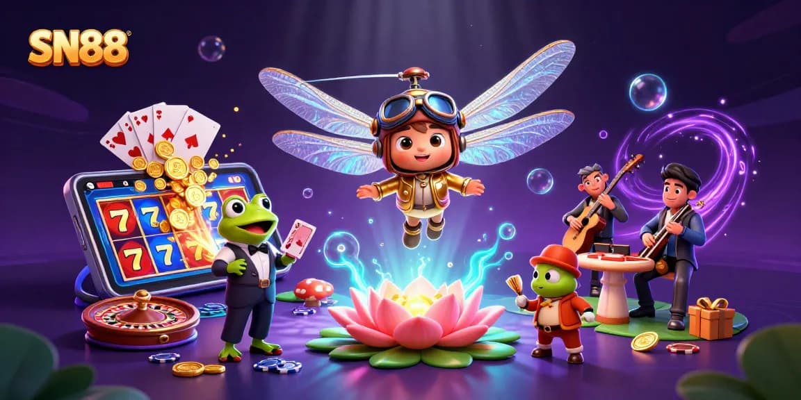 Experience the thrill of gaming at SN88 with vibrant slots and engaging casino action.