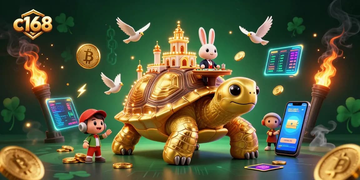 Experience thrilling gameplay at c168 with vibrant 3D digital casino visuals and exciting promotions.