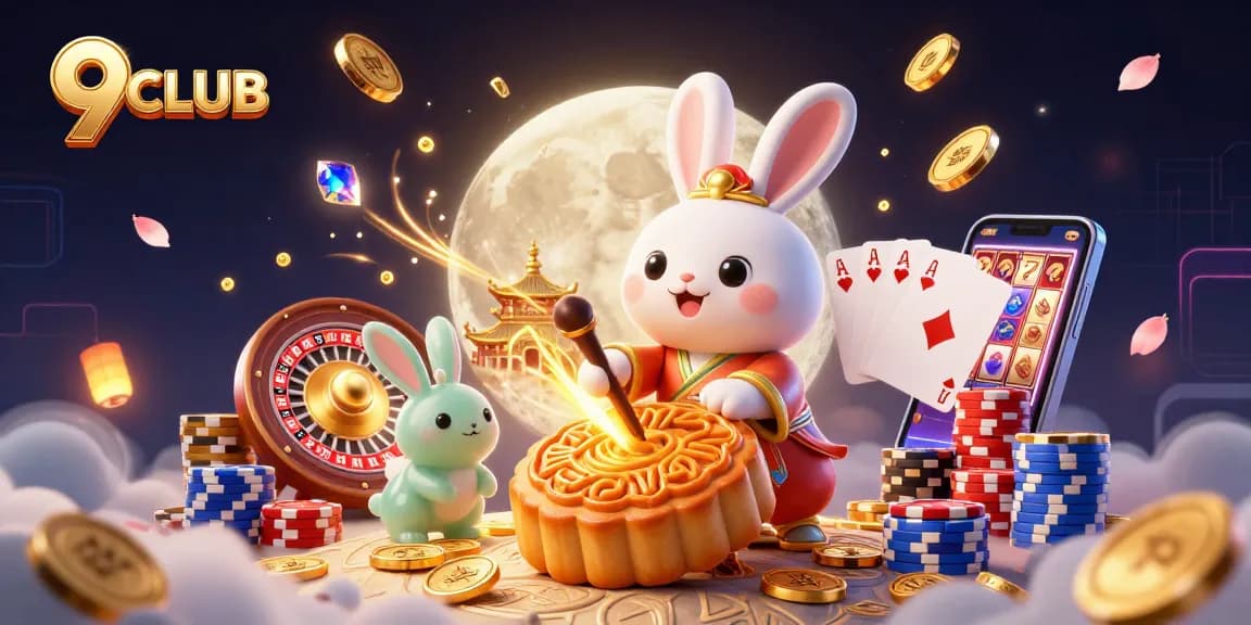 Experience excitement at 9CLUB with engaging casino games and vibrant visuals.