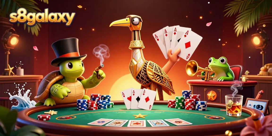 Experience elite gaming excitement at s8galaxy with dynamic poker action and lively characters.