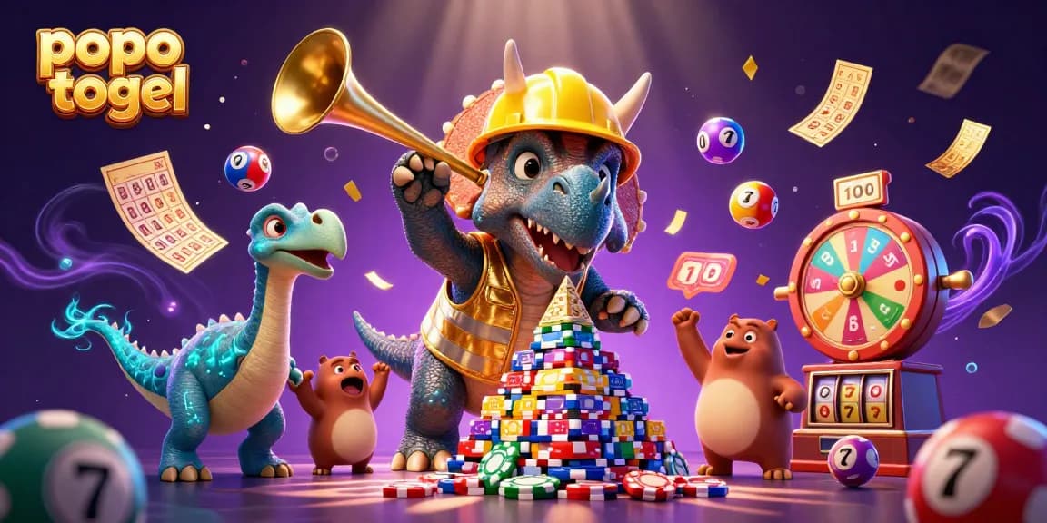 Experience popo togel action with vibrant characters and dynamic gambling elements.