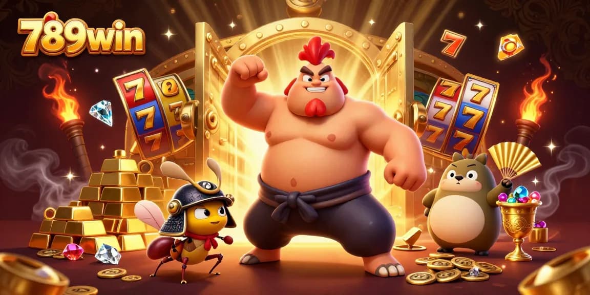 Experience the excitement of 789win with thrilling gaming elements and vibrant characters.