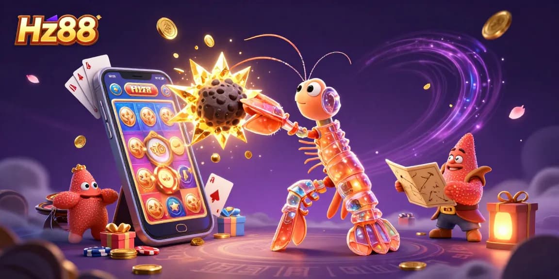 Experience thrilling gameplay adventures with Hz88 in a vibrant 3D casino fantasy setting.