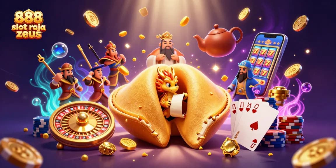Experience thrilling wins with 888 slot raja zeus, featuring giant golden special items and gameplay elements.