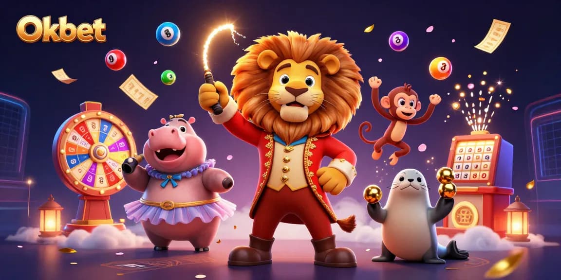 Experience thrilling gameplay at Oxbet with vibrant lottery and casino elements in a dynamic 3D scene.
