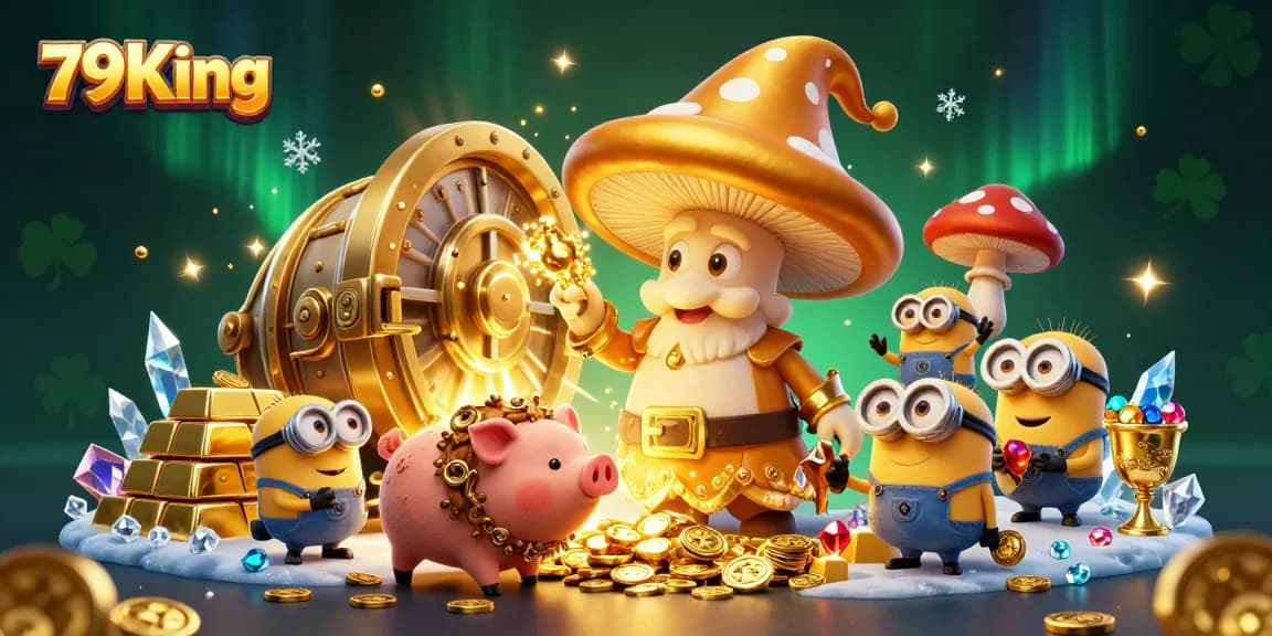 79King offers an enchanting experience with golden treasures and magical elements in an online casino setting.