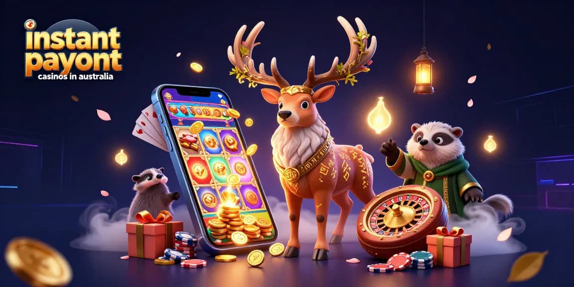 Engage with instant payout casinos in Australia highlighting fast withdrawals and thrilling gameplay.