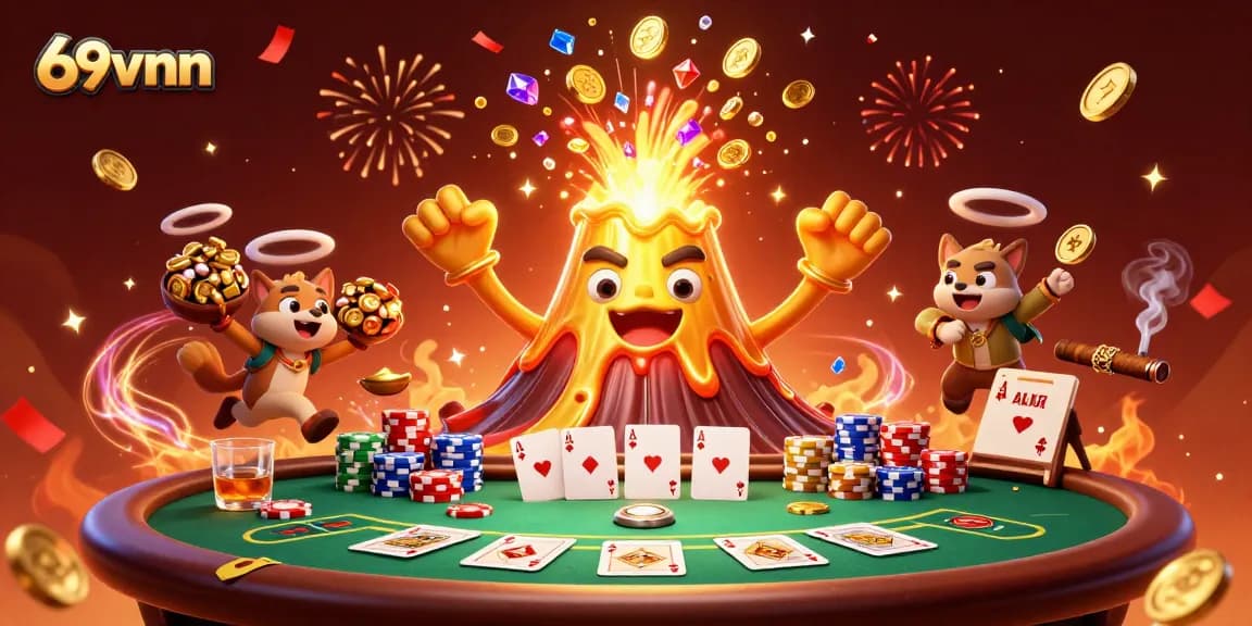 Engage in thrilling gameplay and win big with 69vnn's vibrant casino experience.