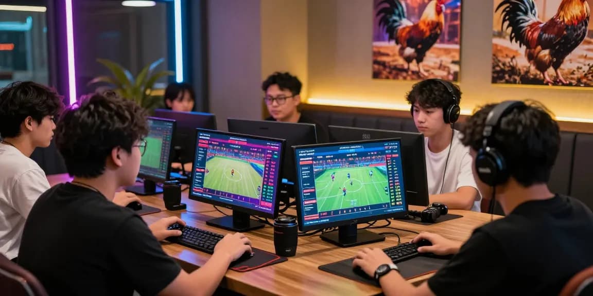 Cổng game GA65 - Nền tảng cá cược đá gà trực tuyến hiện đại với người chơi phấn khích.