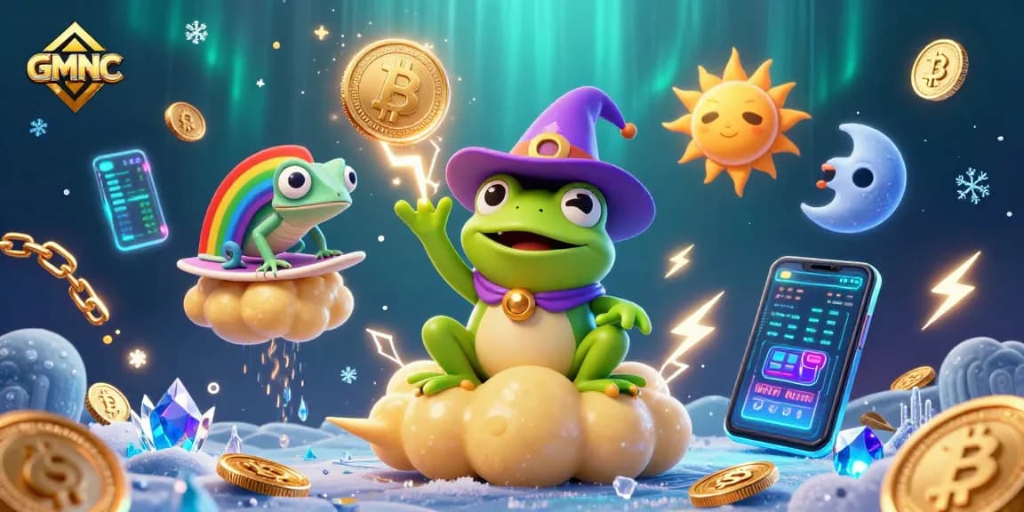 Experience thrilling gaming with GMNC, featuring vibrant characters and golden coins in an electrifying scene.