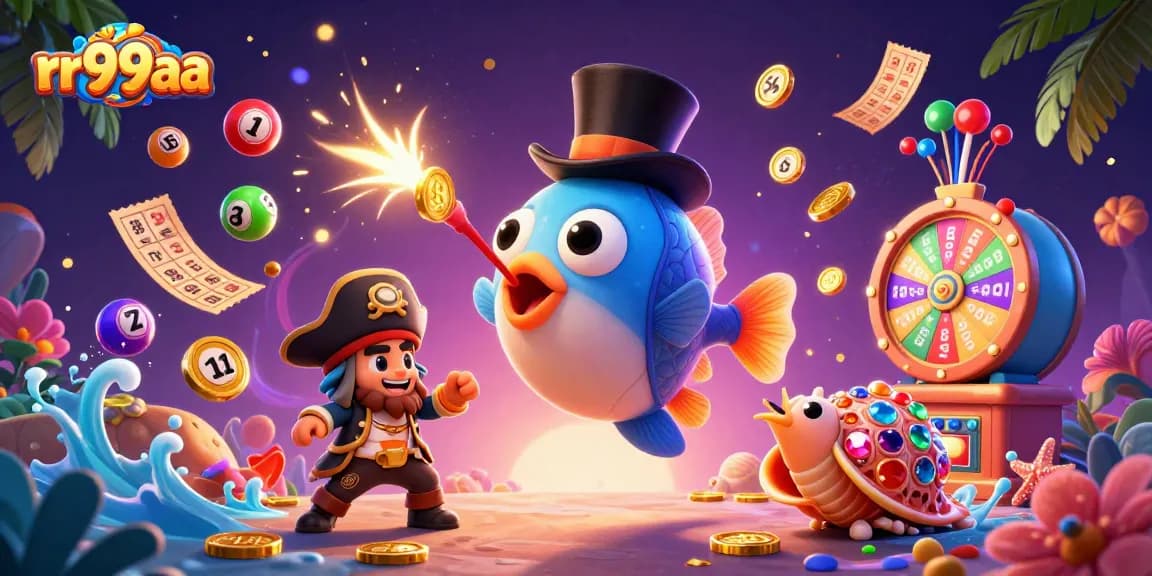 Experience rr99aa's vibrant casino adventure with a thrilling illustration of fortune and excitement.