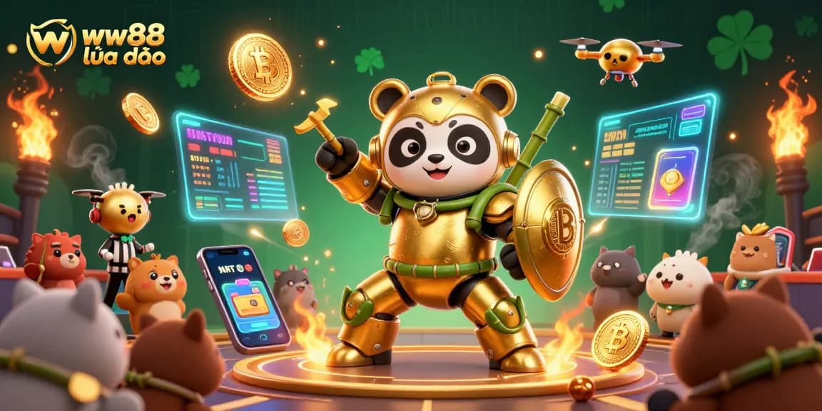Engage in dynamic gameplay at ww88 lừa đảo with exciting characters and cryptocurrency elements.