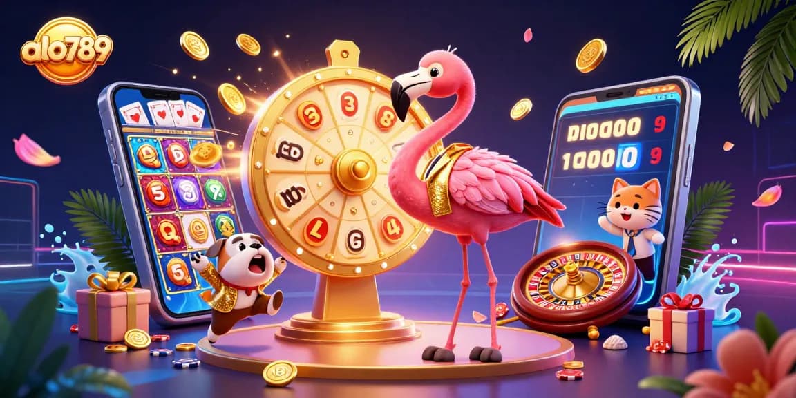 Alo789 offers thrilling slot game excitement with lively characters and colorful gaming elements.