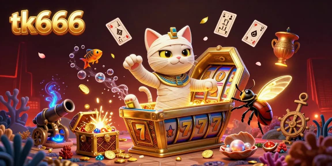 Win big with tk666's exciting casino games featuring vibrant visuals and thrilling action.