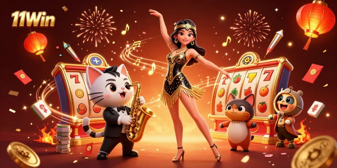 Experience thrilling slots action like never before with 11Win's vibrant gaming scene.