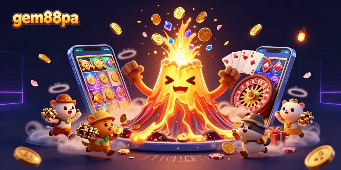 Spin and win at gem88pa with dynamic casino treasures and vibrant gaming elements.