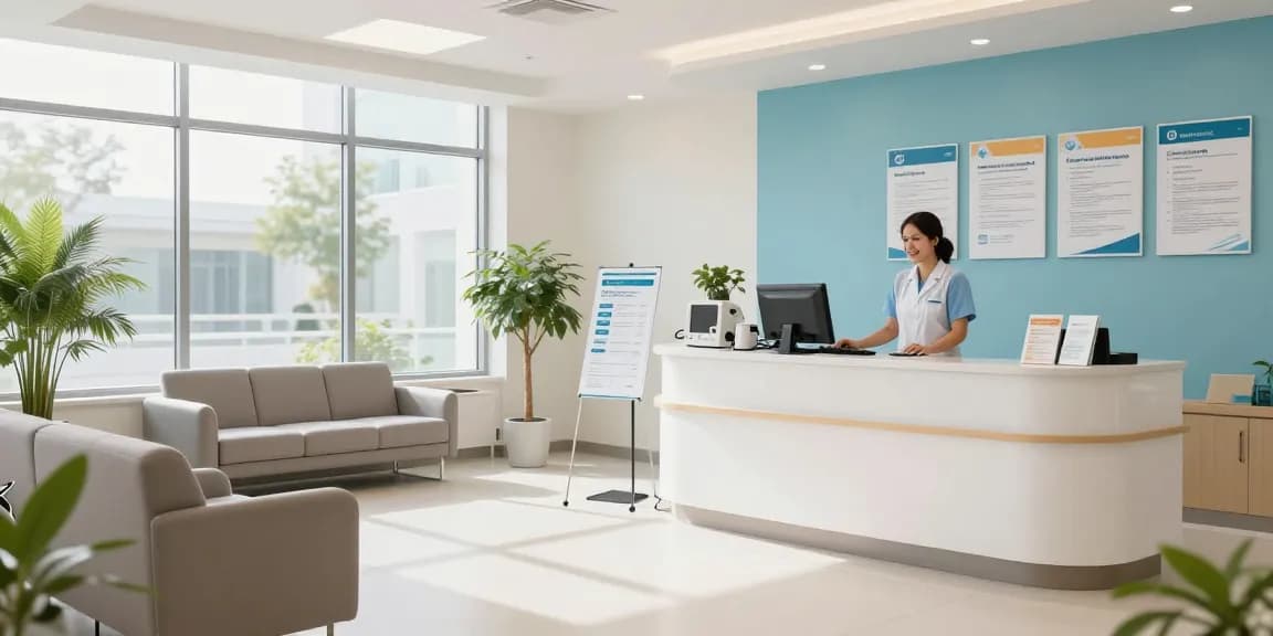 open88 healthcare services in a modern clinic, patient care, expert medical consultation, wellness center features
