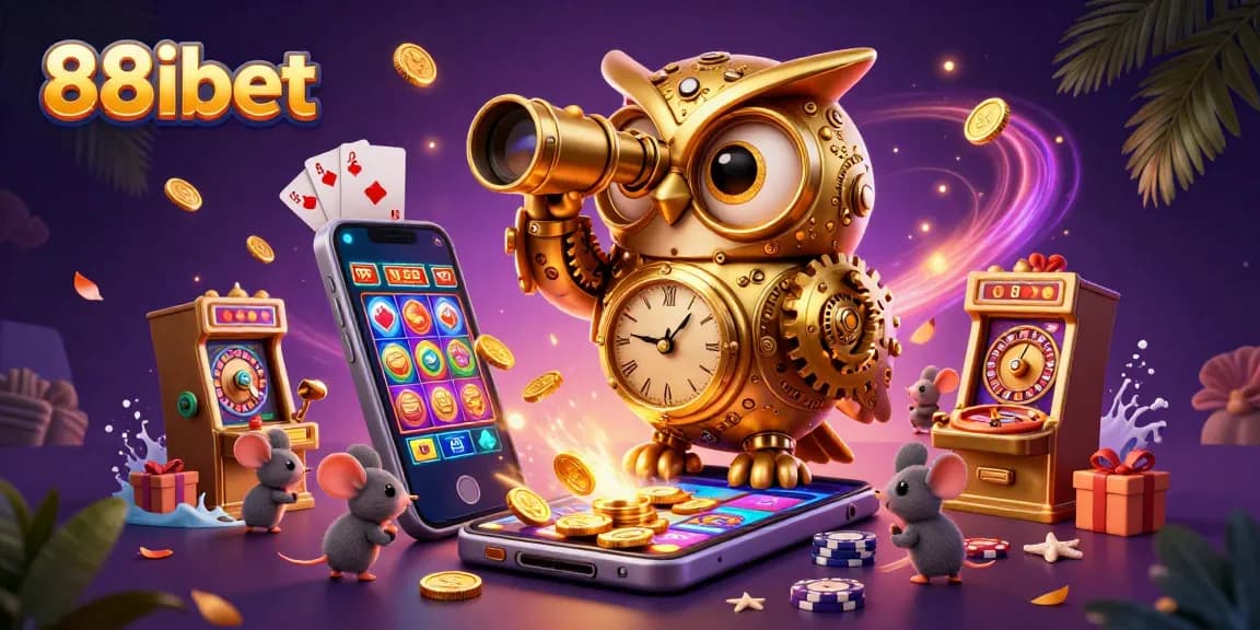 Spin and win at 88ibet with exciting casino experiences, featuring vibrant 3D elements and action.