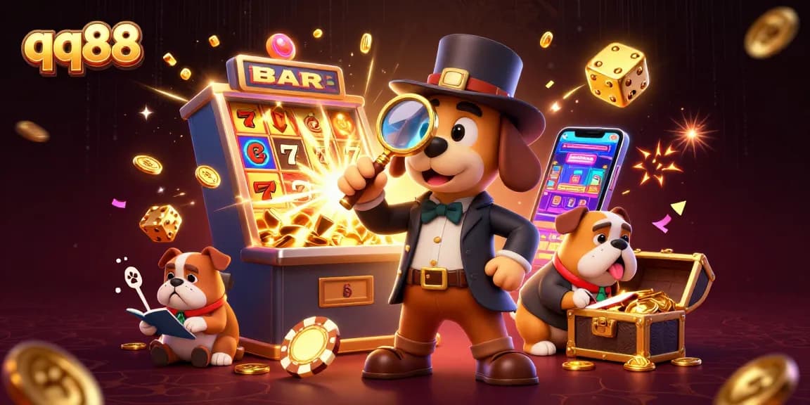 Experience thrilling gameplay with qq88 as a detective reveals secrets of the casino world.
