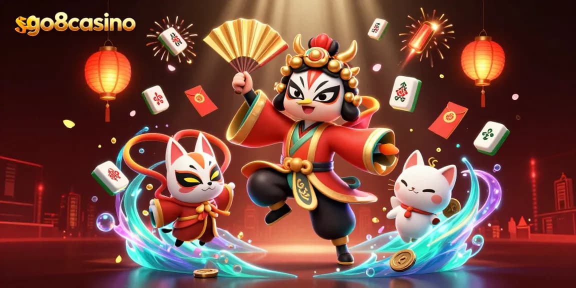Experience thrilling gameplay at go8casino with vibrant characters and dynamic game elements.