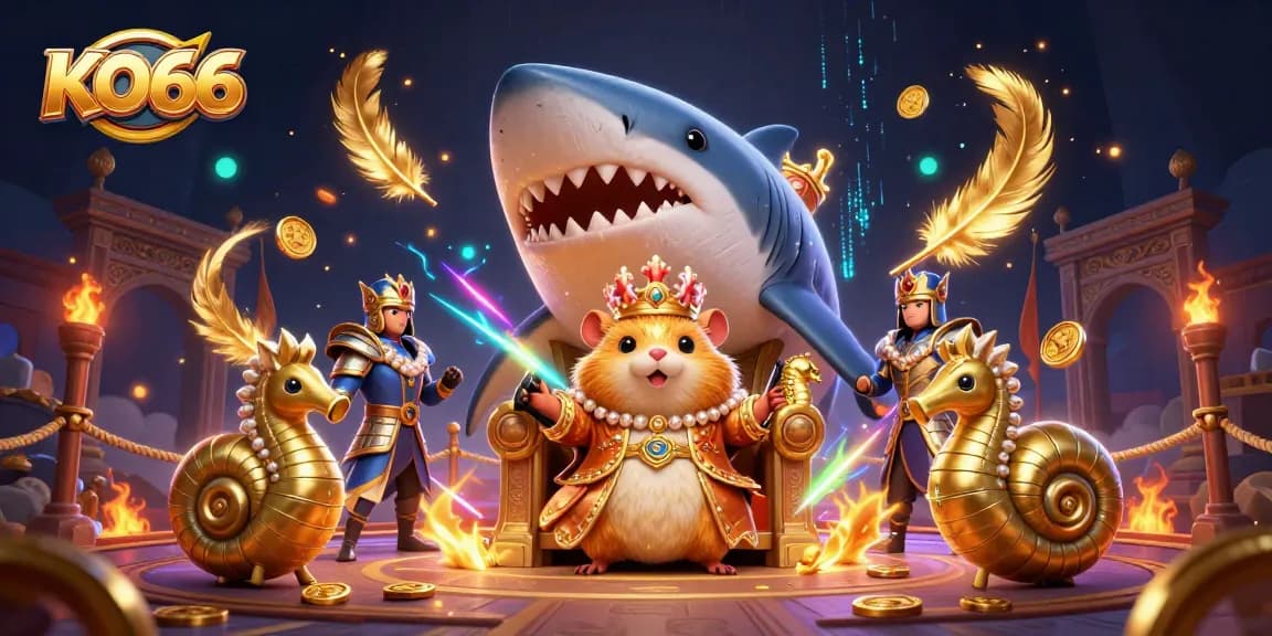 Experience thrilling gameplay at KO66 with vibrant characters and dynamic casino elements.