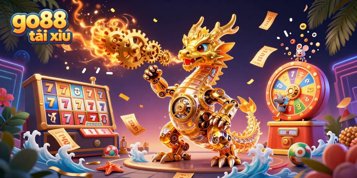 Engage with exciting gameplay in go88 tài xỉu, featuring vibrant slots and colorful animations.