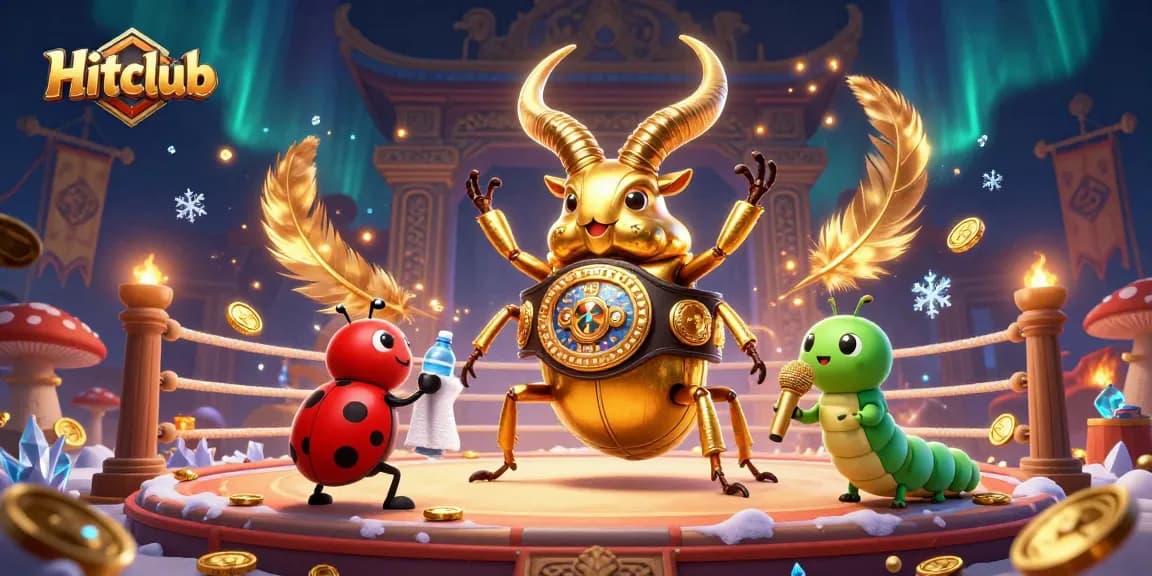 Experience the excitement of Hitclub with a vibrant boxing scene featuring unique casino elements.
