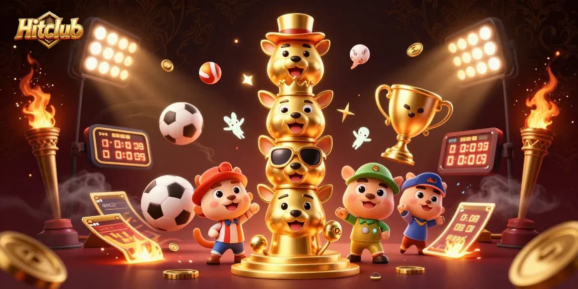 Hitclub players enjoy vibrant, engaging games amidst a dazzling casino atmosphere full of action.