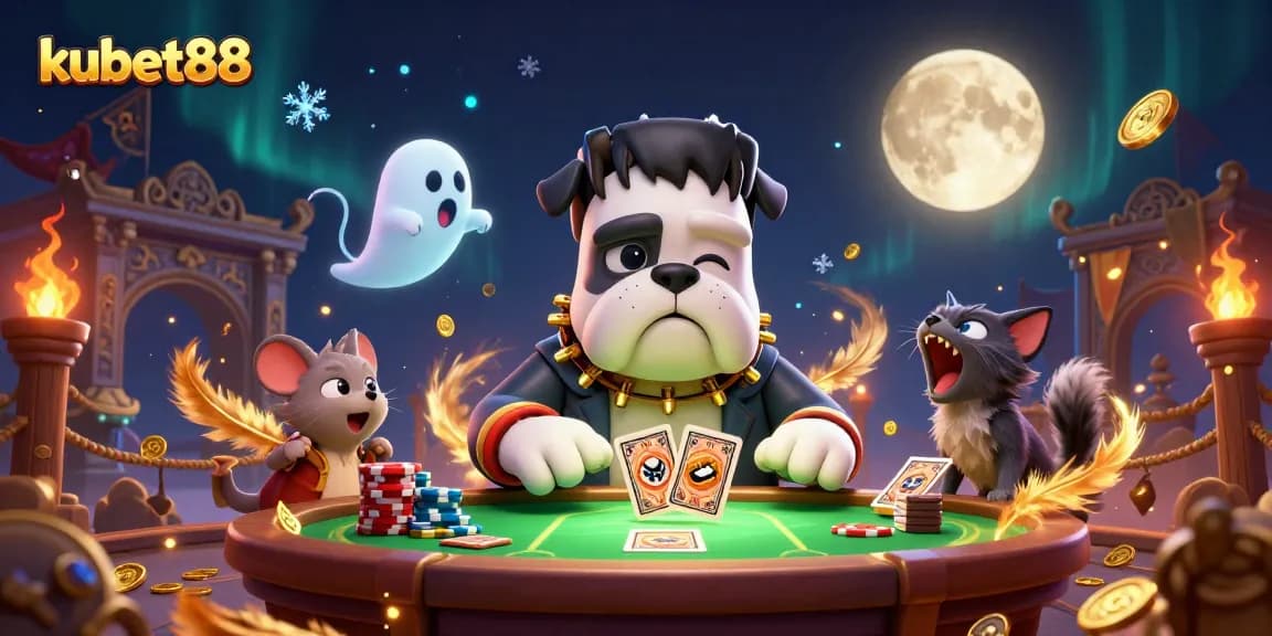 Engage with thrilling kubet88 gameplay featuring monster dealers and ghostly surprises!