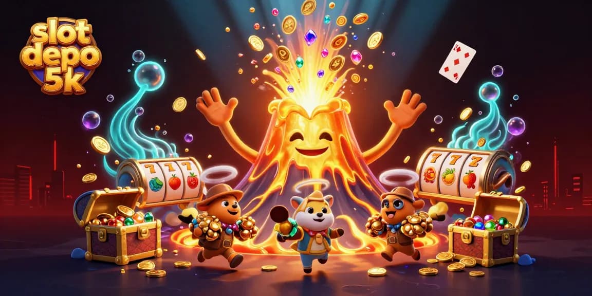 Engage with slot depo 5k and claim treasures from the vibrant casino world.