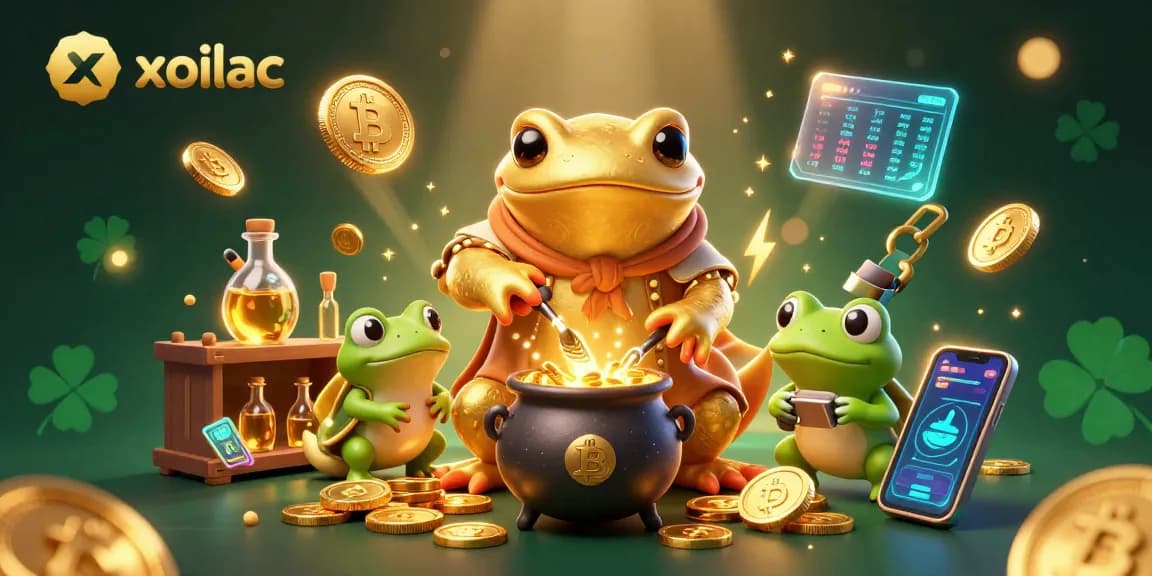 Experience the enchanting world of xoilac as the golden salamander crafts treasures in a vibrant casino setting.